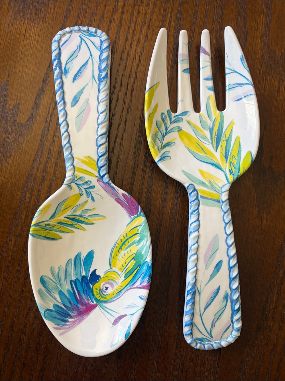 Artistic Accents Melamine Salad Servers
